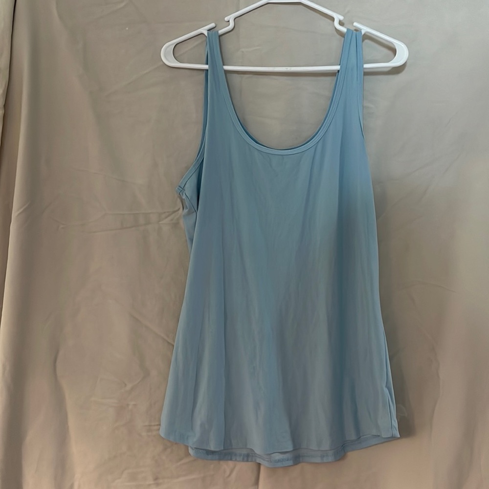 Blue tank top